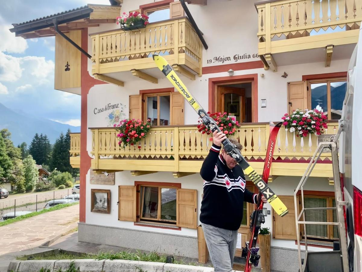 Hotel Casa Di Franz Vigo di Fassa Exteriér fotografie